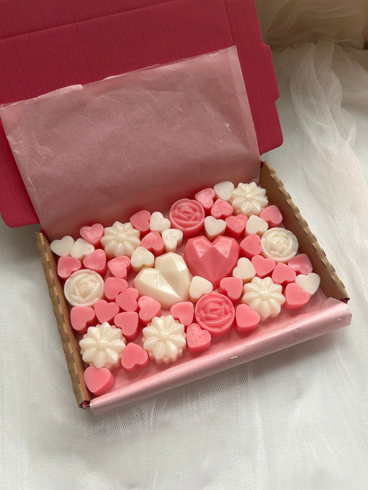 Pink Soy Wax Melts Box