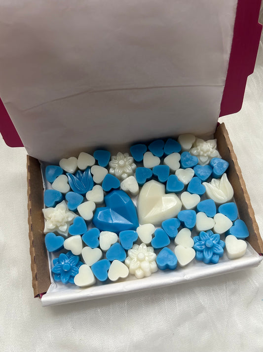 Blue Soy Wax Melts Box